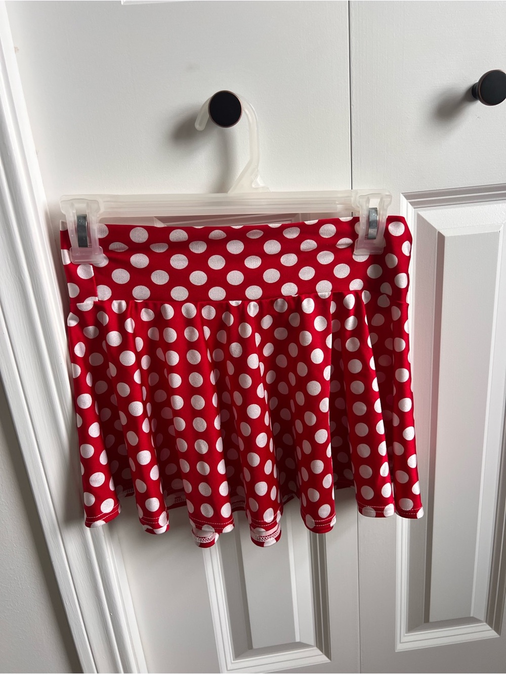 Citizen Red and White Polka Dot Mini Skirt